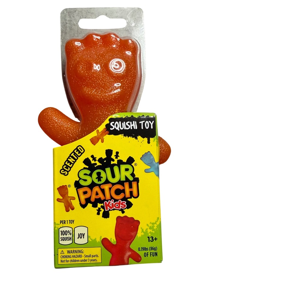 Sour Patch Kids Orange Scented Squishi Toy Incredible Novelties‎ TOY33086 NEW